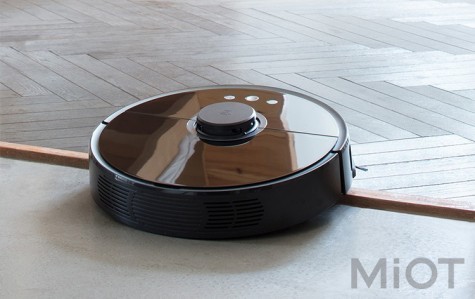 Робот пилосос миючий Xiaomi Roborock Vacuum Cleaner 2 Black S55